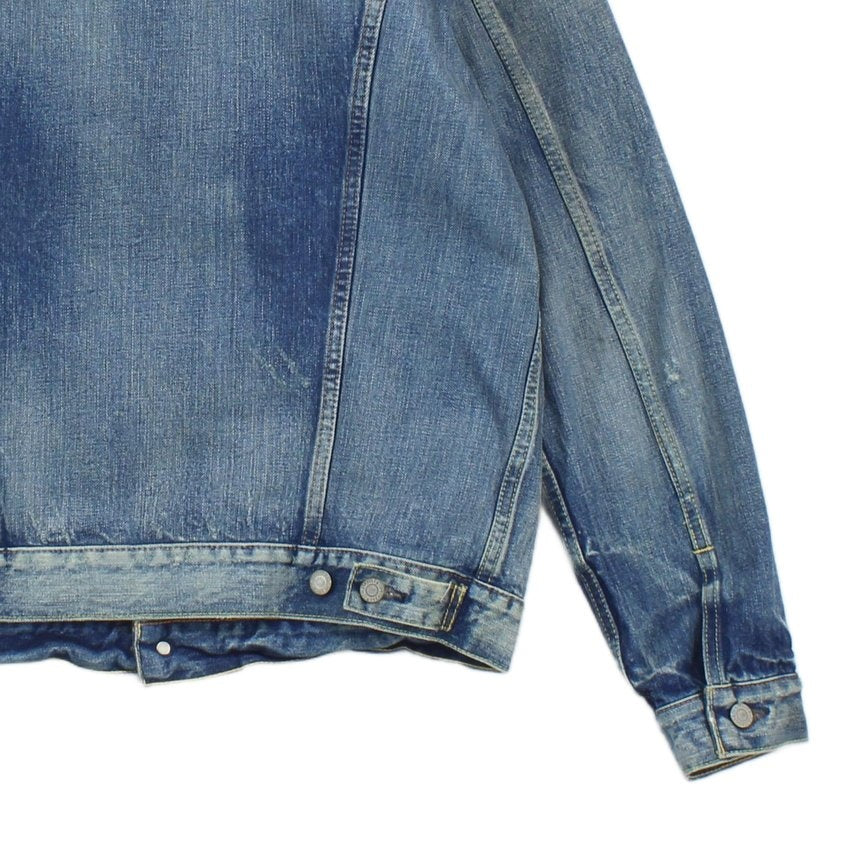 Mens Denim Jacket Made In Japan Distressed