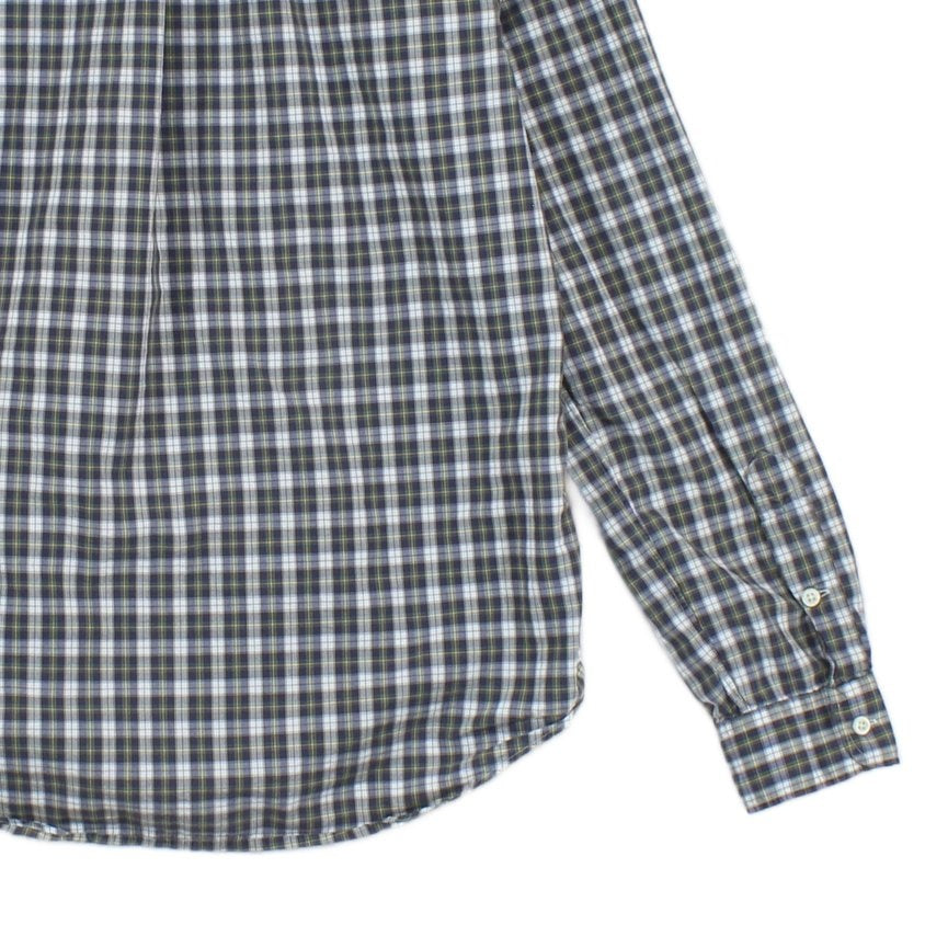Mens Check Shirt Slim Fit