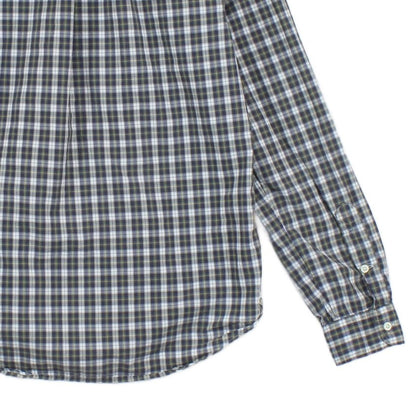 Mens Check Shirt Slim Fit