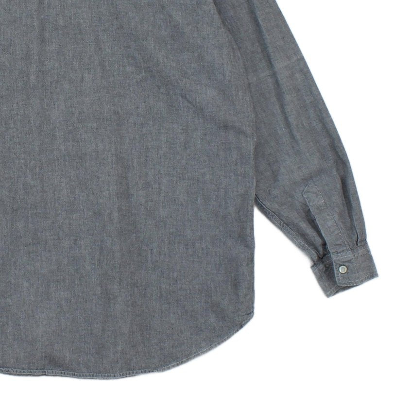 Mens Denim Shirt Made In Portugal Button Up