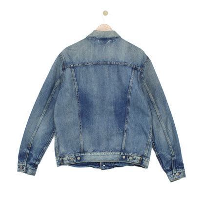 Mens Denim Jacket Made In Japan Distressed