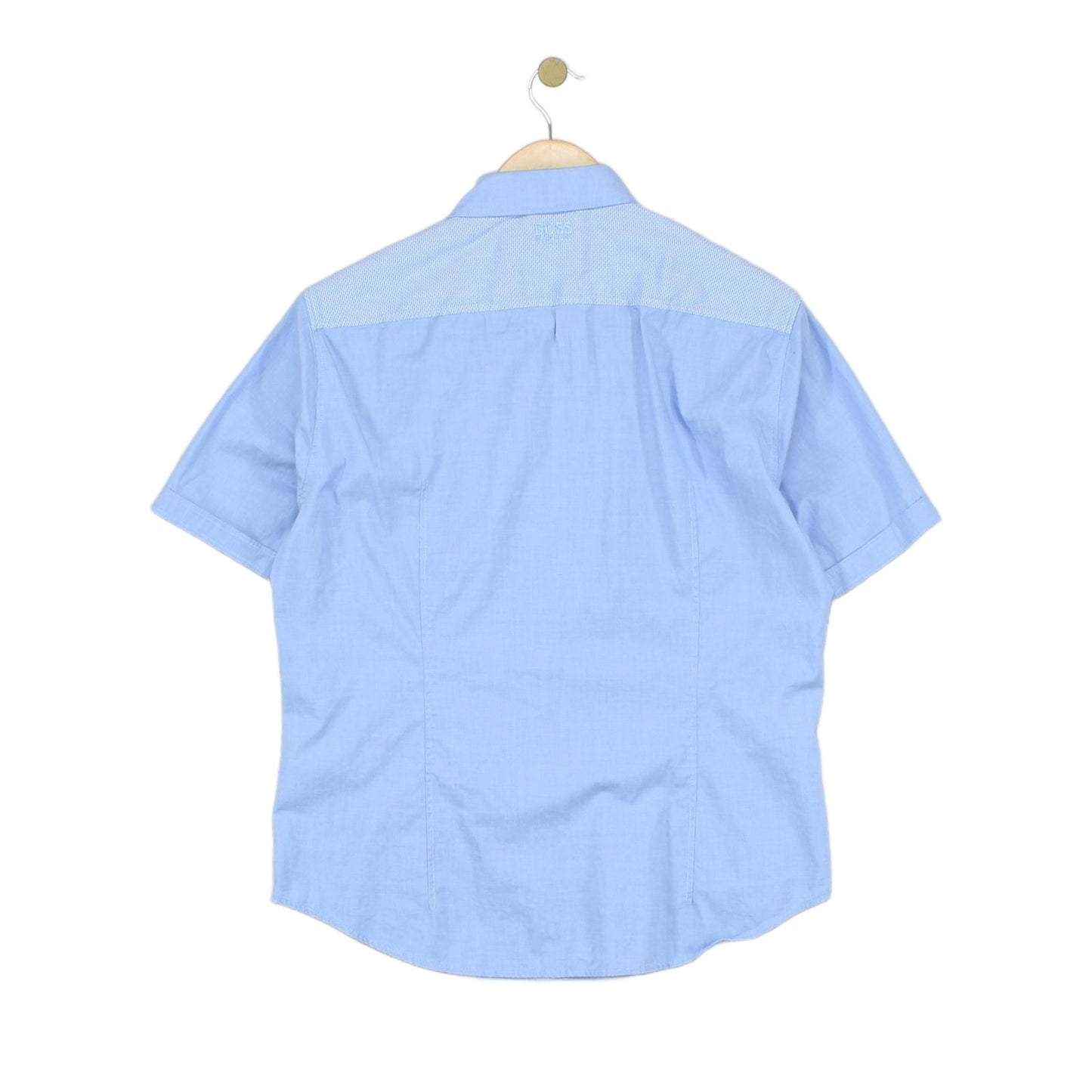 Mens Shirt Stretch Short Sleeve Classic