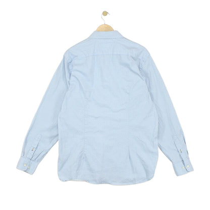 Mens Shirt Long Sleeve Button Down Slim Fit