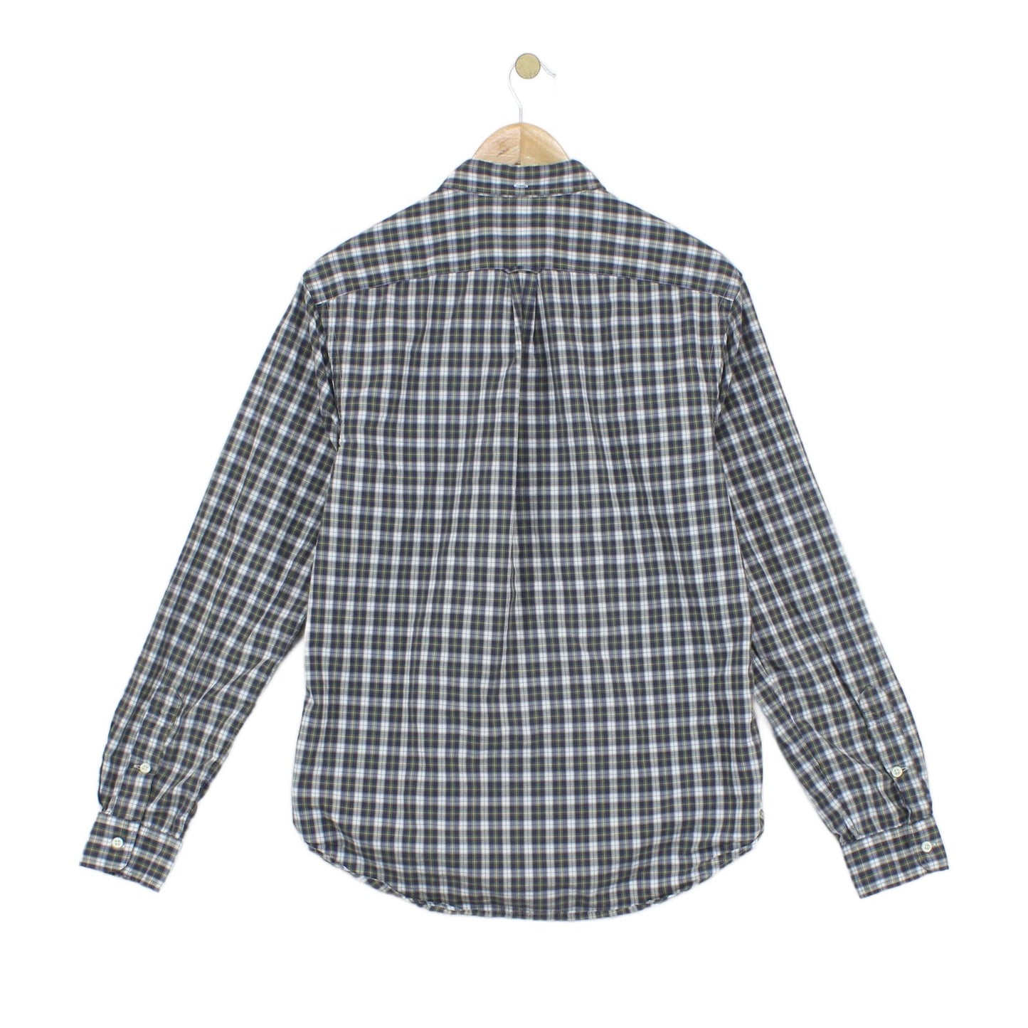 Mens Check Shirt Slim Fit