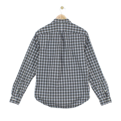 Mens Check Shirt Slim Fit