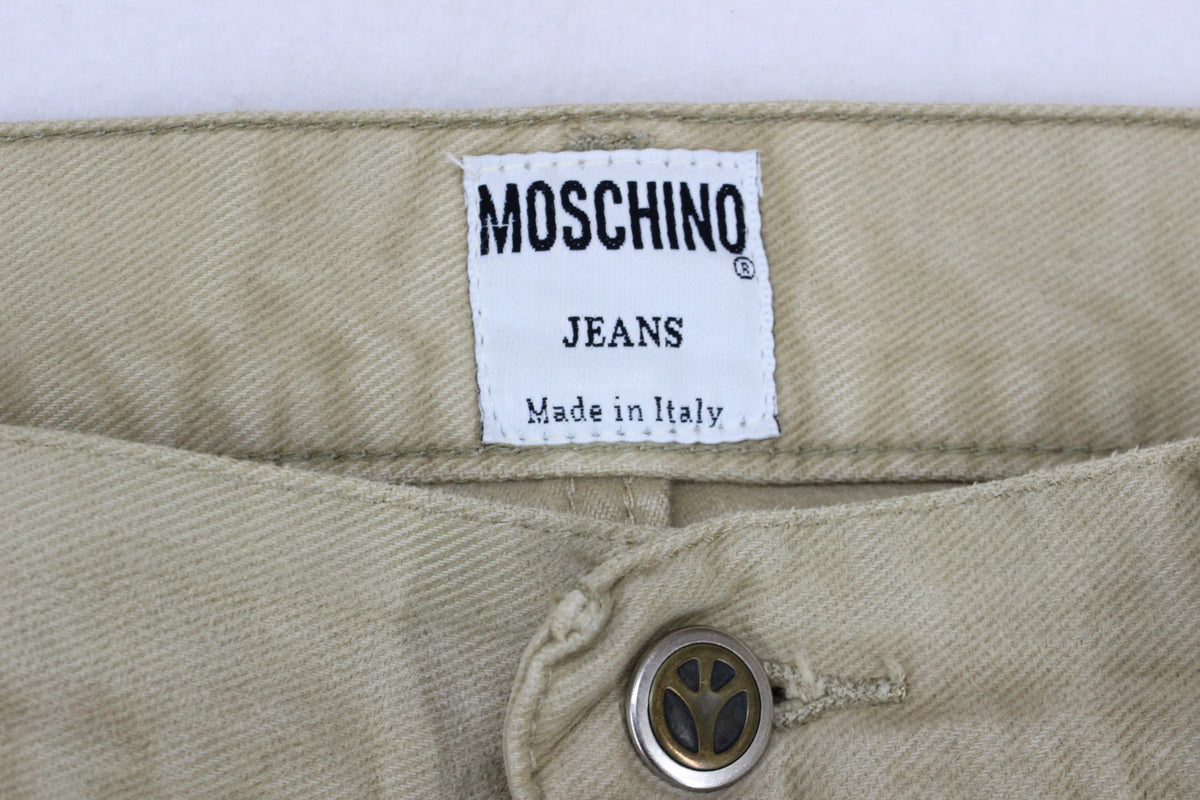 Mens Trousers Made In Italy Brushed Cotton