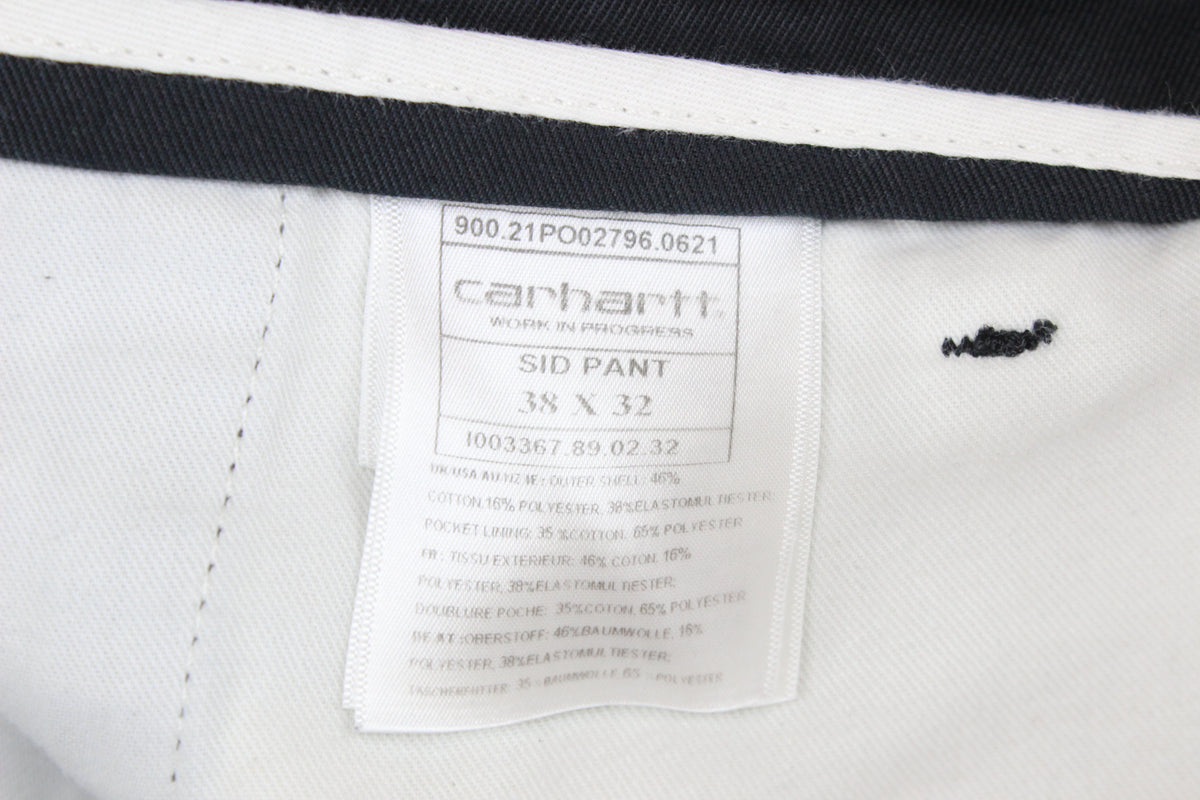 Mens Trousers Zip Fly Sid Pant