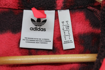 Mens 1/4 Zip Fleece Streetwear Camo