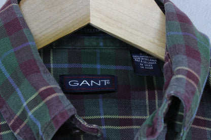 Mens Plaid Shirt  Button Down Long Sleeve