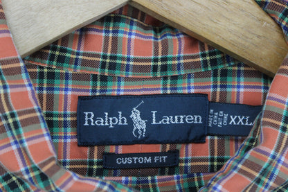Mens Plaid Shirt Custom Fit