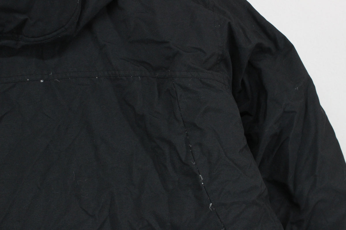 Mens Down Ski Jacket Hooded Full Zip