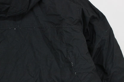 Mens Down Ski Jacket Hooded Full Zip