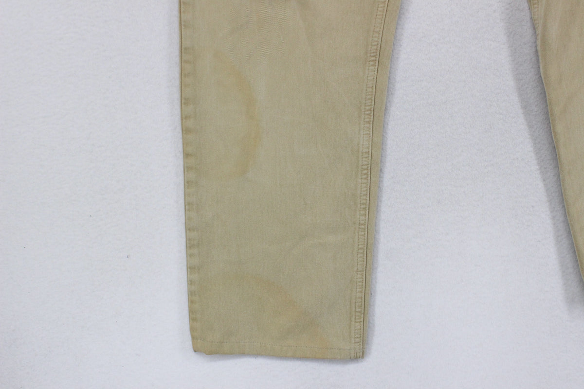 Mens Trousers Made In Italy Brushed Cotton