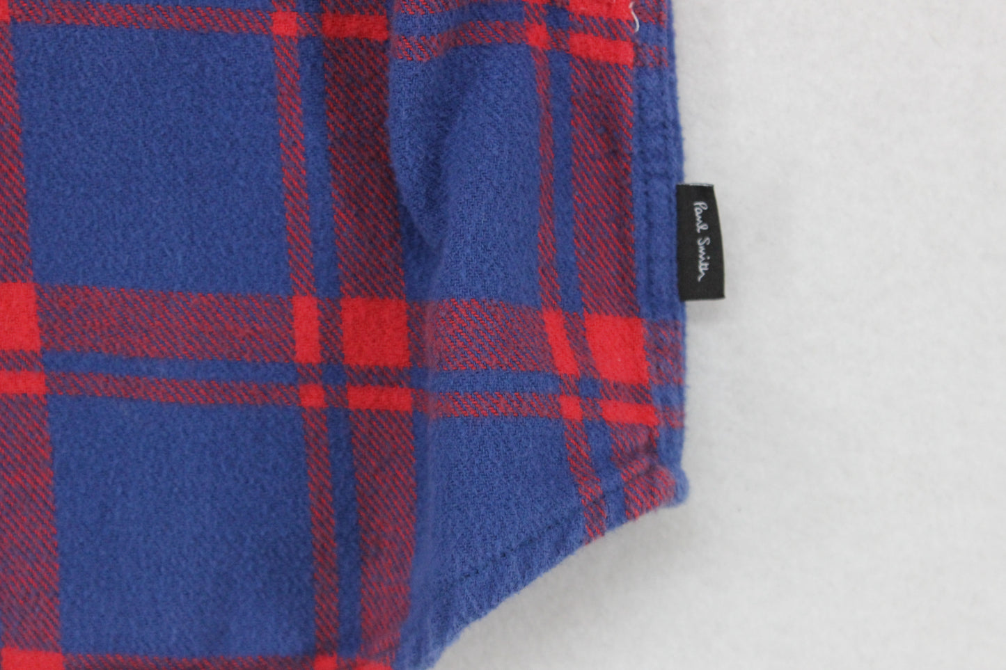 Mens Flannel Plaid Shirt Tailored Fit Long Sleeve