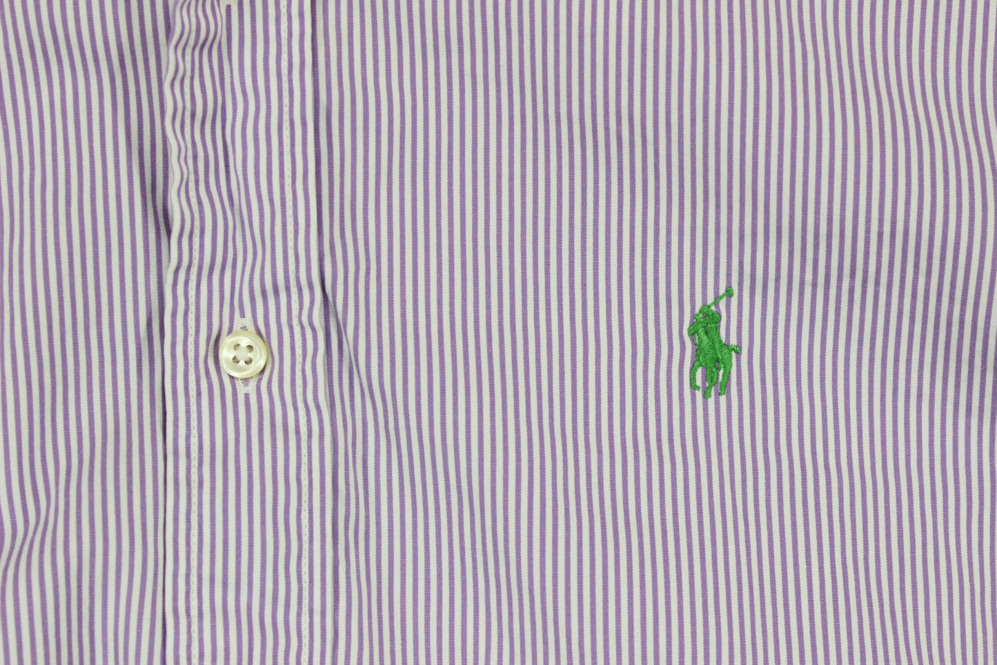Mens Striped Shirt Custom Fit Button Down