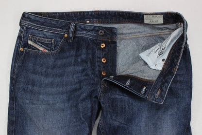 Mens Larkee Jeans Regular Straight Denim Regular Classic