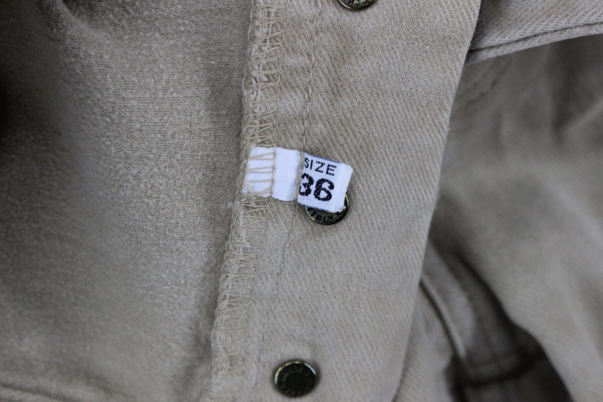 Mens Trousers Made In Italy Brushed Cotton
