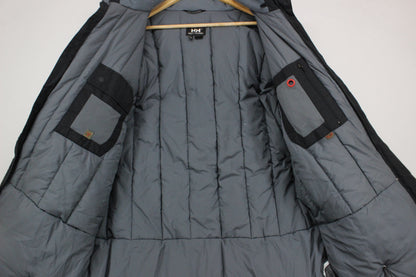 Mens Down Ski Jacket Hooded Full Zip