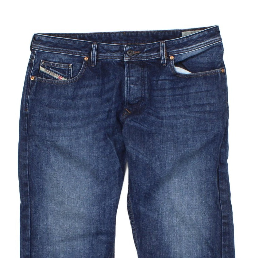 Mens Larkee Jeans Regular Straight Denim Regular Classic