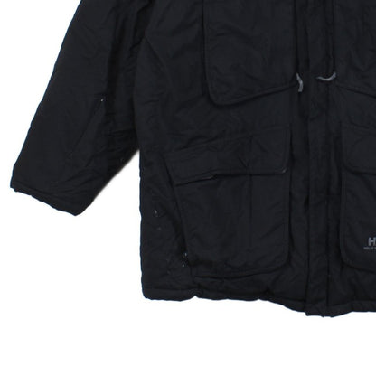 Mens Down Ski Jacket Hooded Full Zip