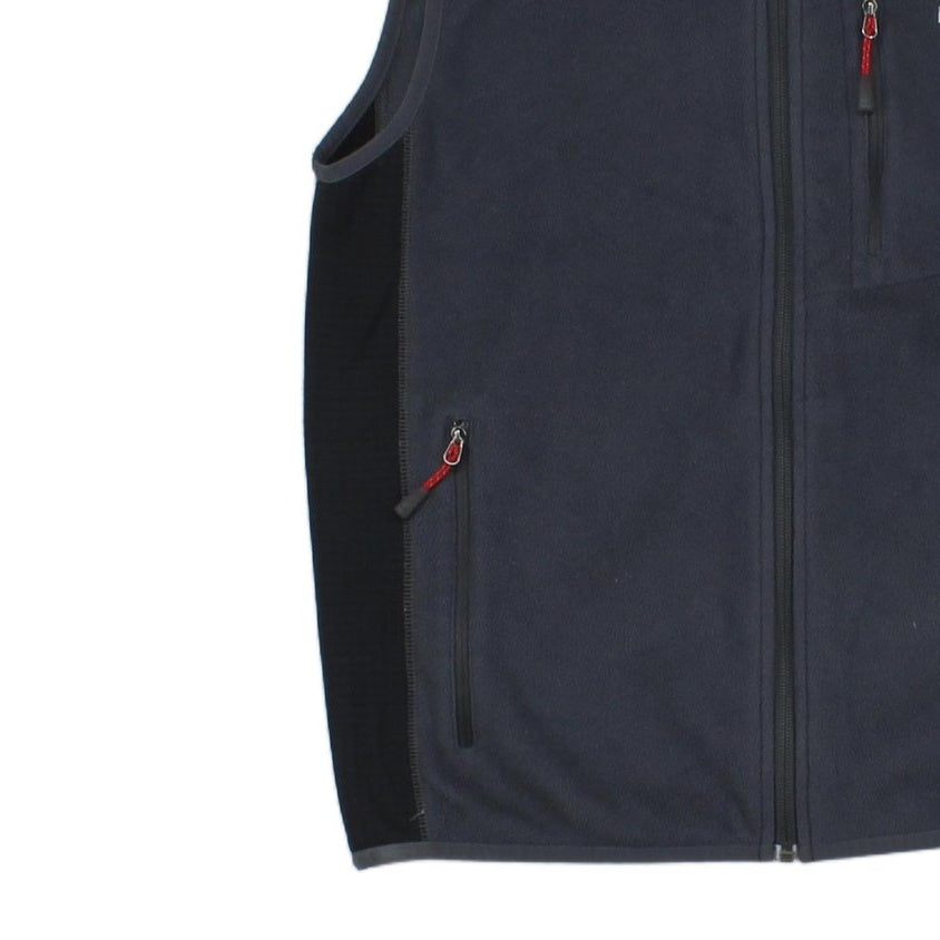 Mens Fleece Gilet Full Zip Outdoor Sleeveless
