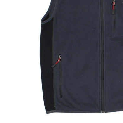 Mens Fleece Gilet Full Zip Outdoor Sleeveless