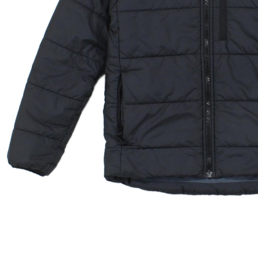 Girls Quilted Jacket Hooded Winter Reversible