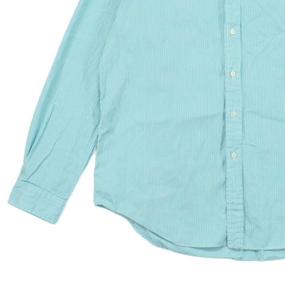 Mens Striped Shirt Button Down Classic Long Sleeve