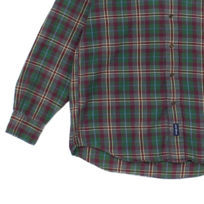 Mens Plaid Shirt  Button Down Long Sleeve