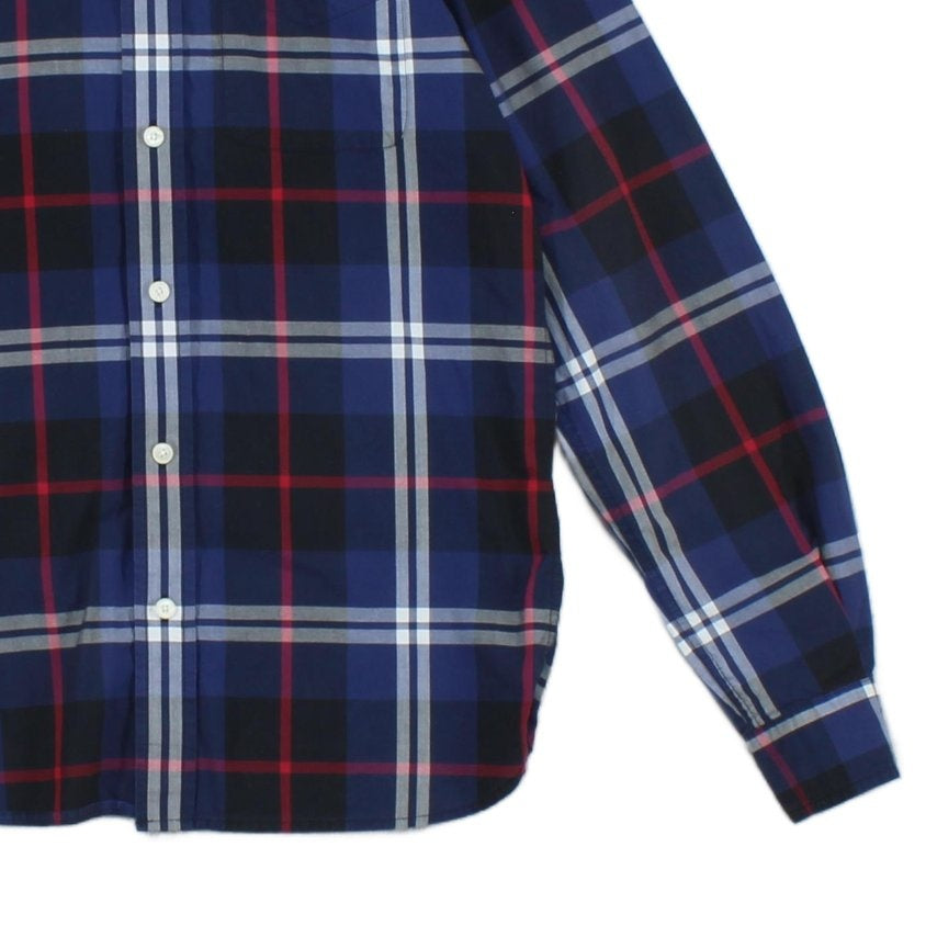 Mens Plaid Shirt Long Sleeve Button Up