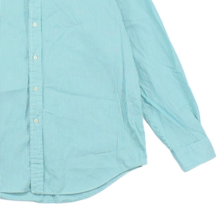 Mens Striped Shirt Button Down Classic Long Sleeve