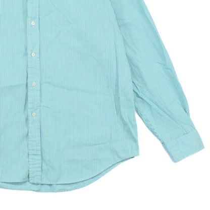 Mens Striped Shirt Button Down Classic Long Sleeve