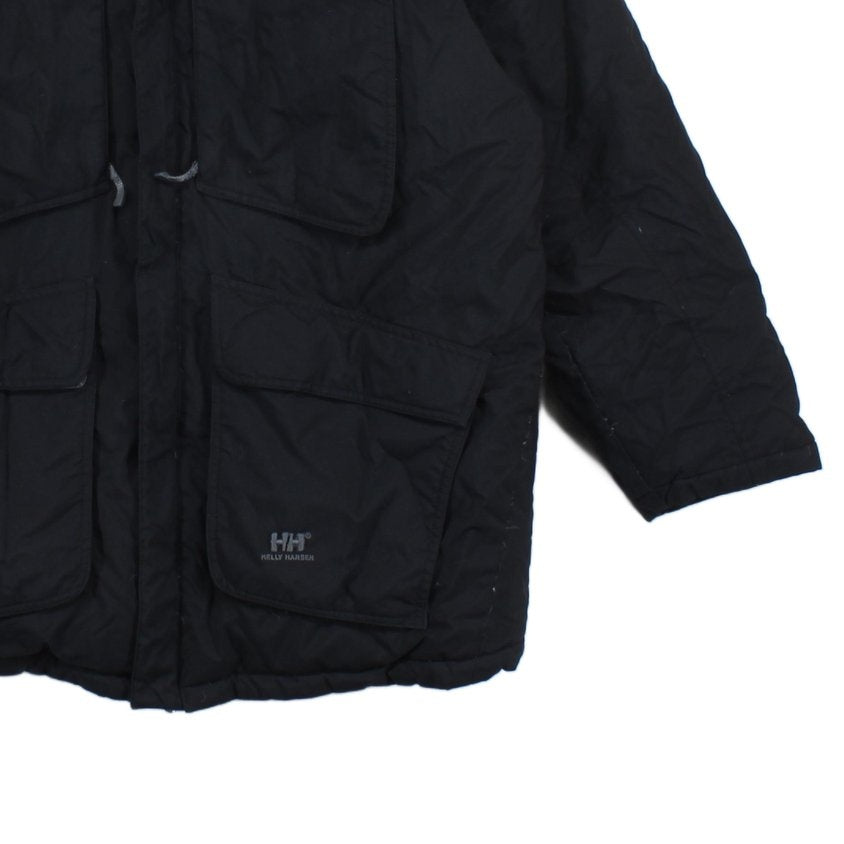 Mens Down Ski Jacket Hooded Full Zip