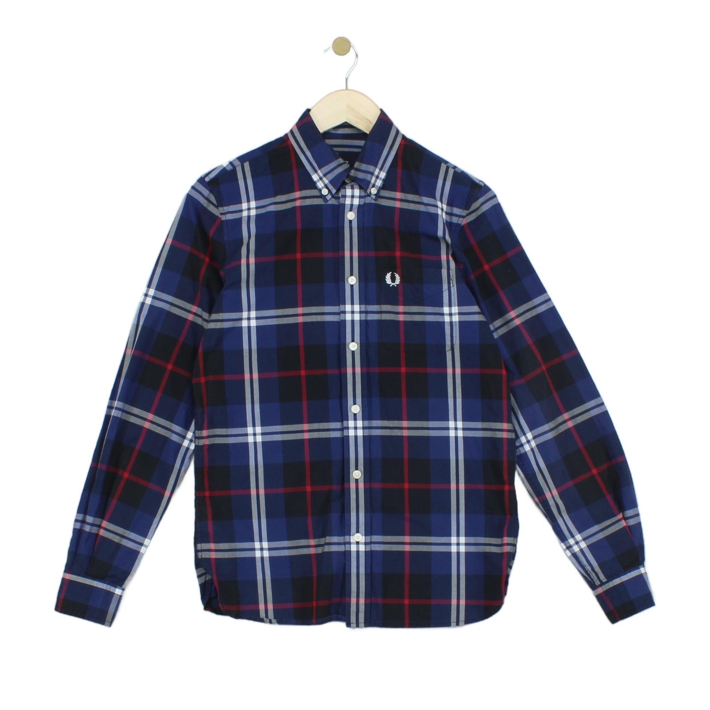 Mens Plaid Shirt Long Sleeve Button Up