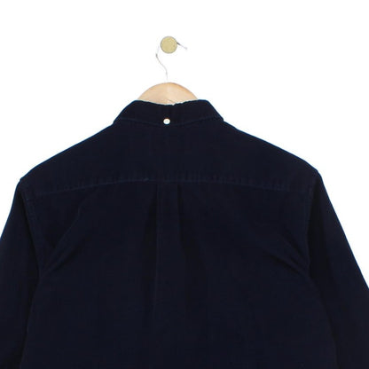 Mens Corduroy Shirt Tailored Long Sleeve Button Up