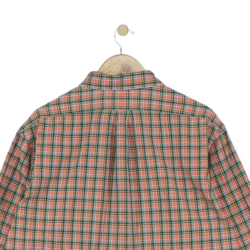 Mens Plaid Shirt Custom Fit
