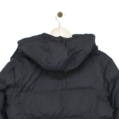 Womens Puffer Jacket Down Hooded Full Zip Quilted