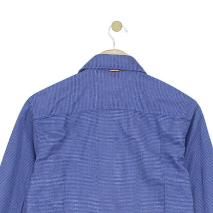 Mens Shirt Slim Fit Long Sleeve