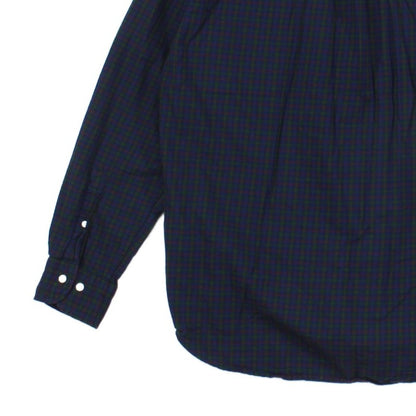 Mens Check Shirt Button Down Long Sleeve Classic