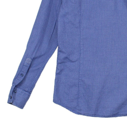 Mens Shirt Slim Fit Long Sleeve