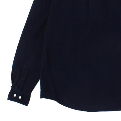 Mens Corduroy Shirt Tailored Long Sleeve Button Up