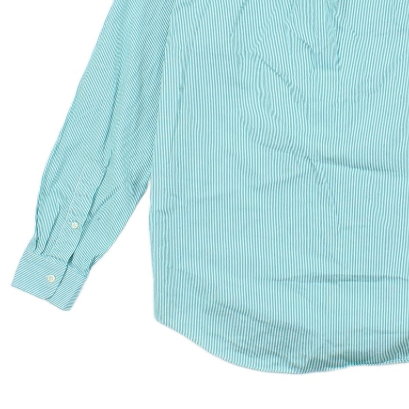 Mens Striped Shirt Button Down Classic Long Sleeve