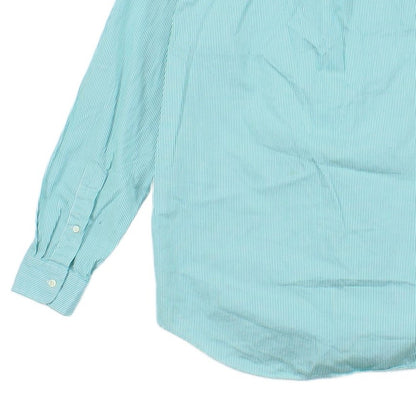Mens Striped Shirt Button Down Classic Long Sleeve