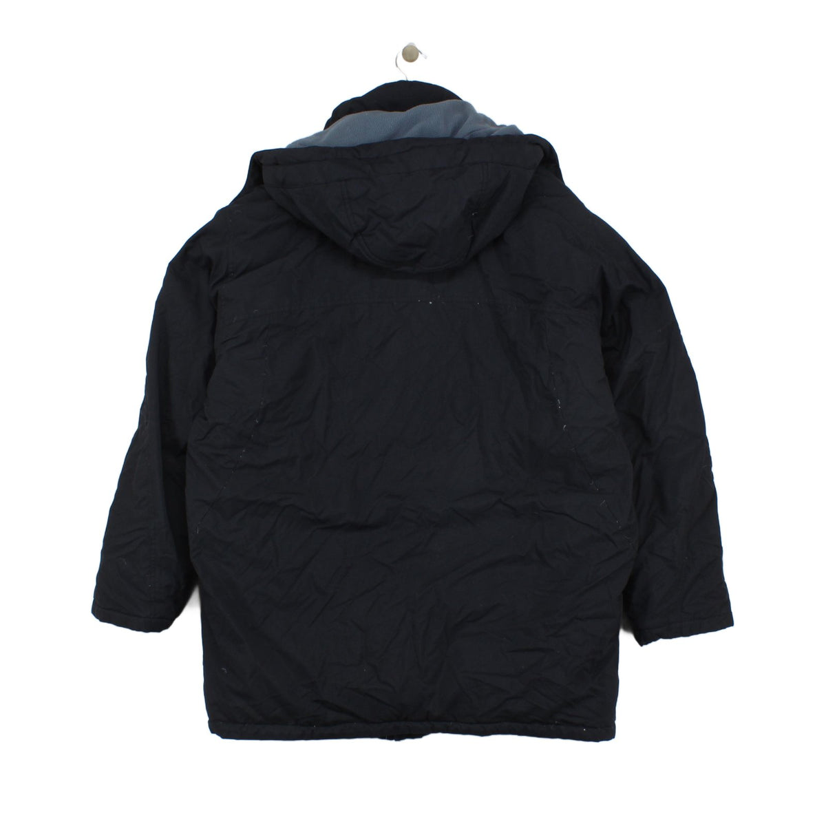 Mens Down Ski Jacket Hooded Full Zip