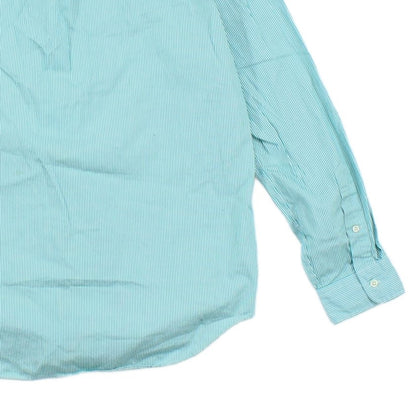 Mens Striped Shirt Button Down Classic Long Sleeve