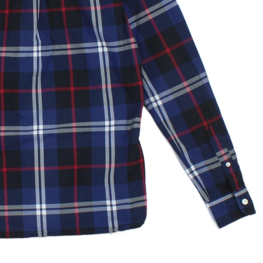 Mens Plaid Shirt Long Sleeve Button Up