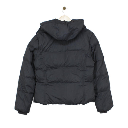 Womens Puffer Jacket Down Hooded Full Zip Quilted