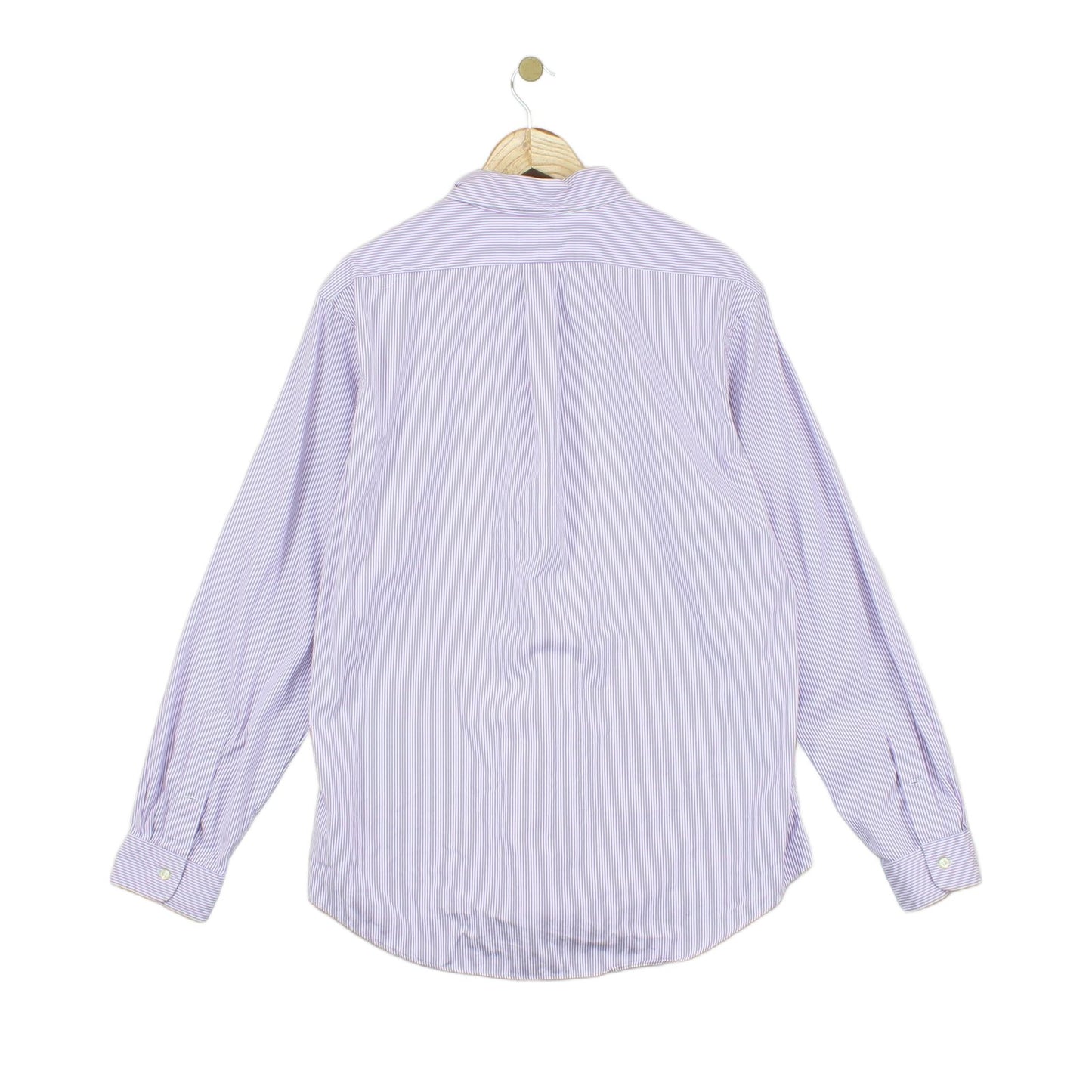 Mens Striped Shirt Custom Fit Button Down