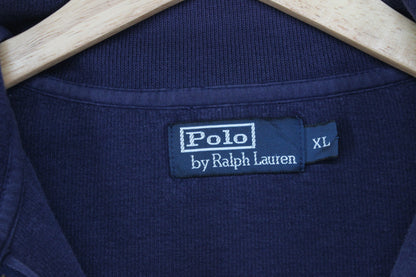 Mens 1/4 Zip Jumper Embroidered Logo