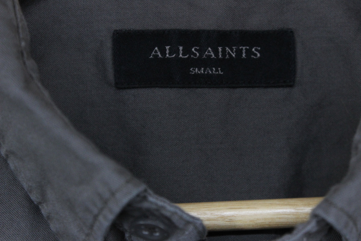 Mens Shirt Button Up Long Sleeve Cotton